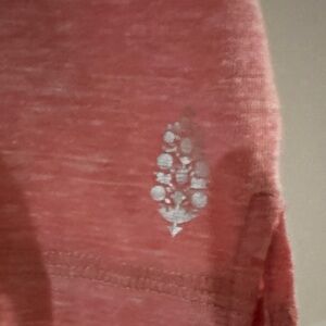 Aerie Coral Short Sleeve Top